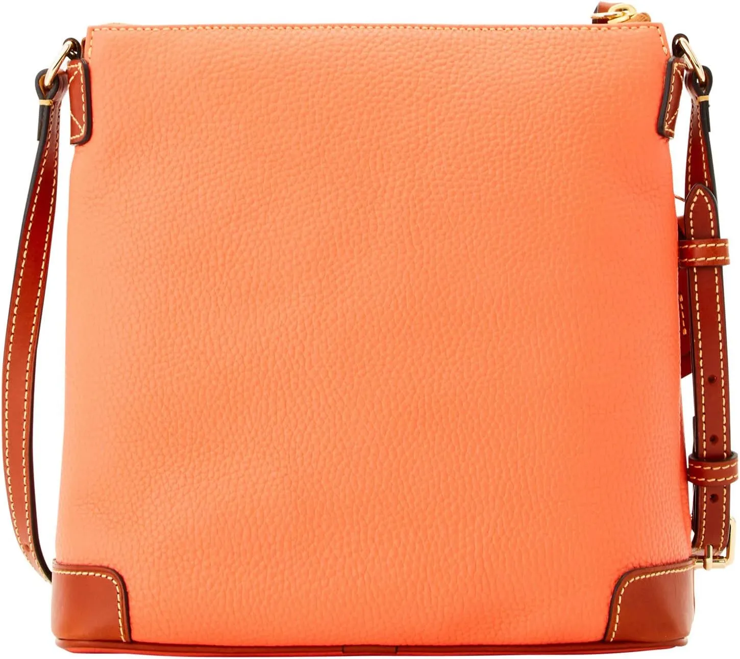 Dooney & Bourke Women's Crossbody in Pebble Grain Leather, Large Handbag with Adjustable Shoulder Strap