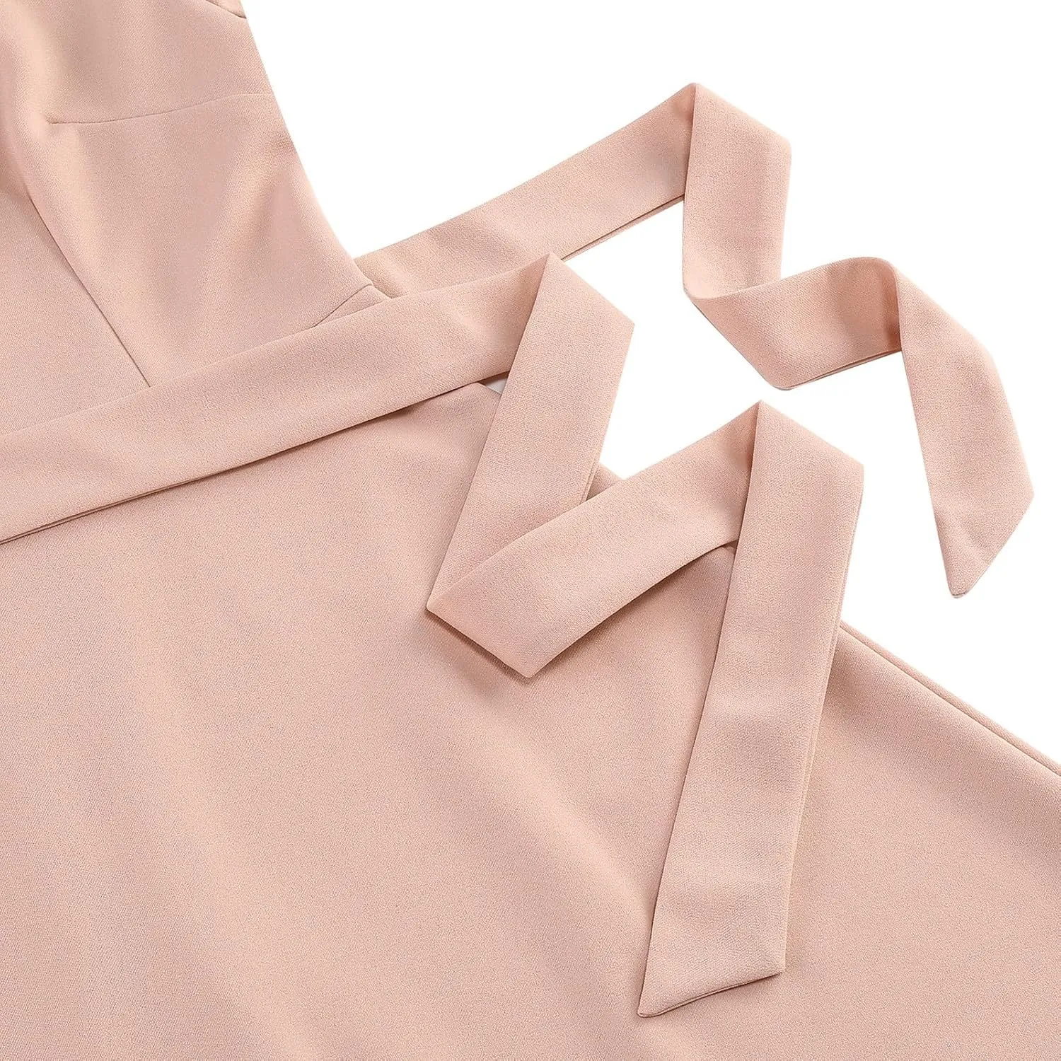 Dresses for Wedding Guest,Elegant Spring Dresses Puff Sleeve Tie Waist Pleated Midi Dress for Going Out Vacation