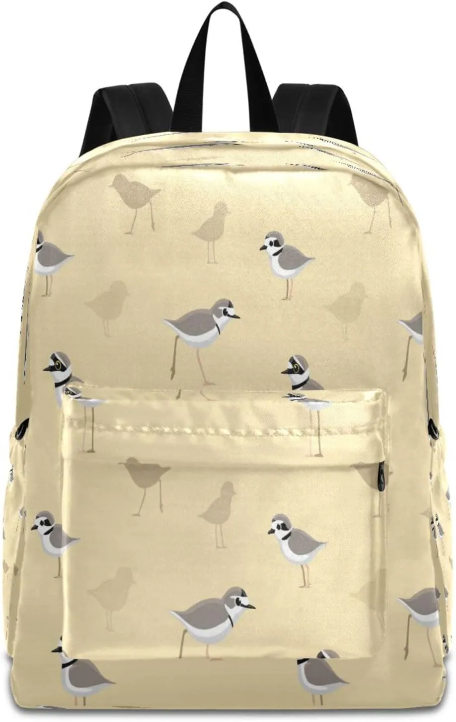 Dussdil Bird Plover Kids Backpack Boys Girls Backpacks School Bags Bookbag Laptop iPad Tablet Bag Daypack Large Travel Sports Bags