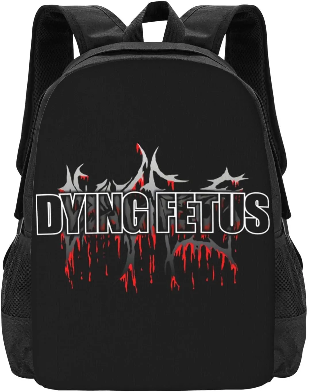 Dying Musics Fetus Band Backpack Large Capacity Backpacks Minimalist Leisure Travel Daypack 16.5 inch