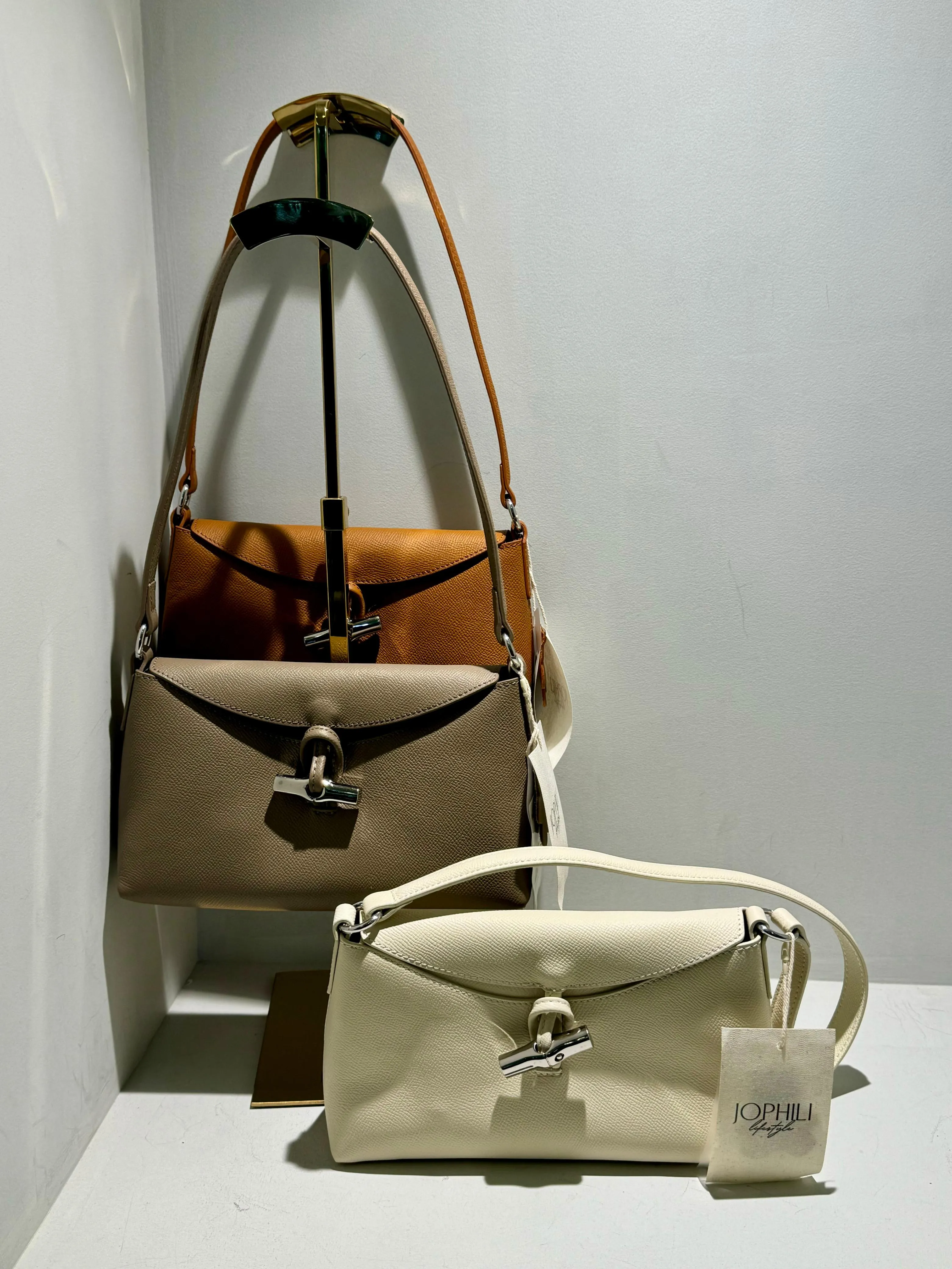 Embossed Leather Bag