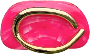 Evening Clutch Purses for Women Formal Unique Crossbody Purse Gold Closure Box Clutch Handbag Small Y2K Shoulder Bag
