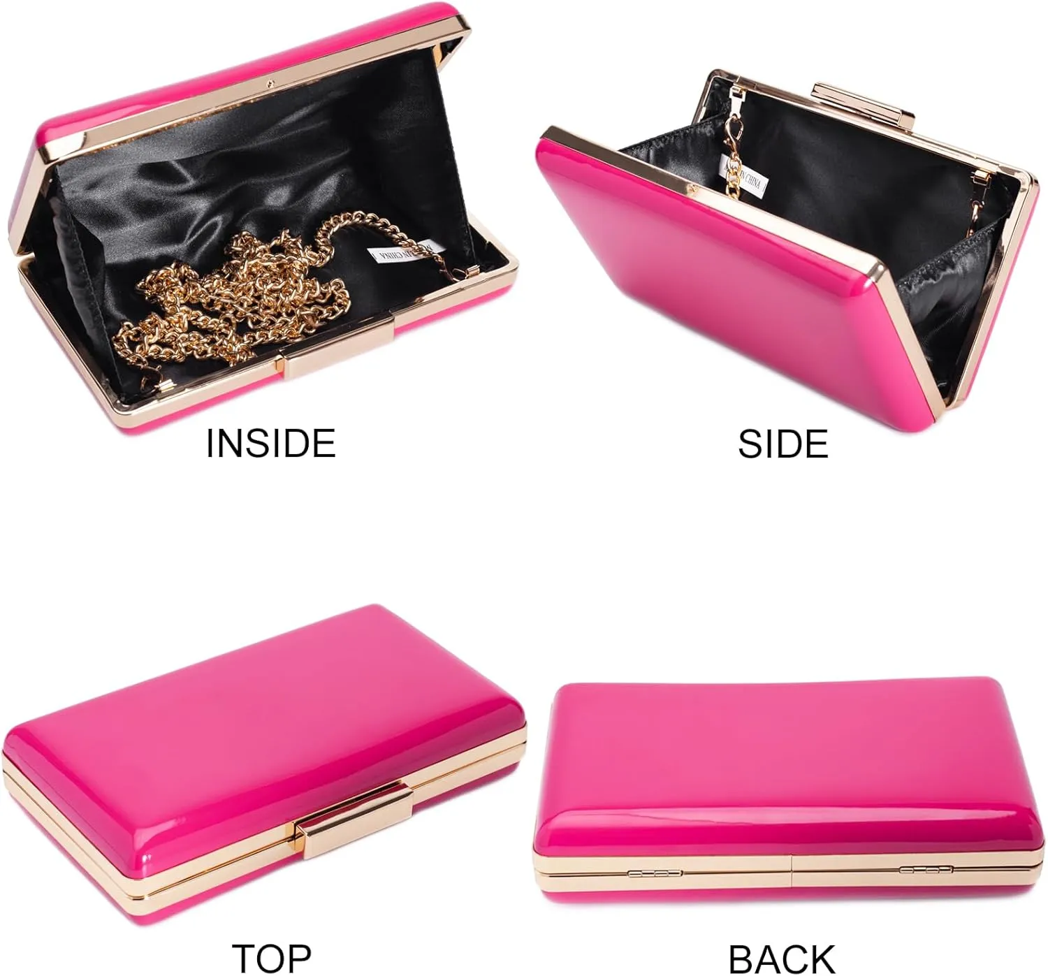 Evening Purse - Small Clutch Purses for Women Wedding and Party, Women's Formal Evening Bag
