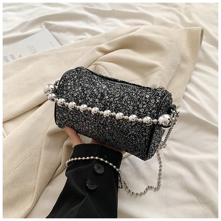 Flash Sequins High-grade Gifts Underarm Beaded Shoulder Bags