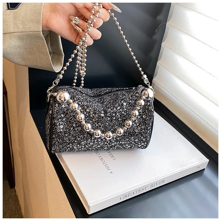 Flash Sequins High-grade Gifts Underarm Beaded Shoulder Bags
