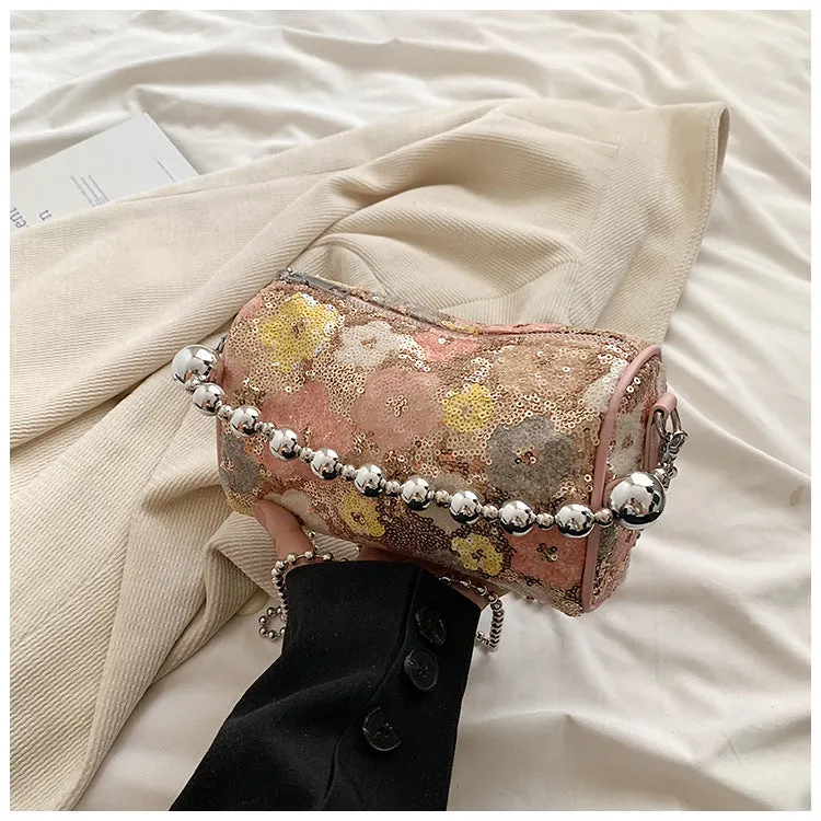 Flash Sequins High-grade Gifts Underarm Beaded Shoulder Bags