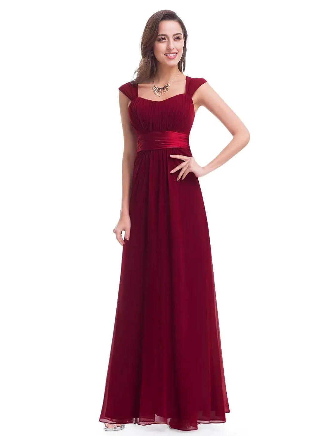 Floor Length Sweetheart Neckline Evening Dress Size 8