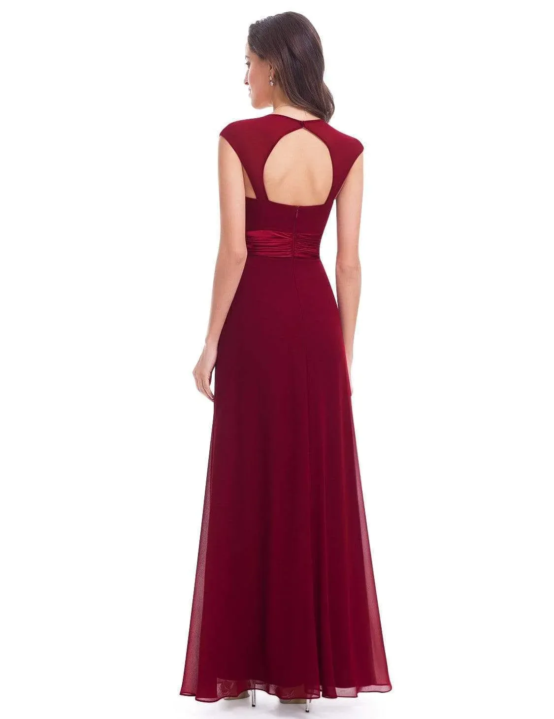 Floor Length Sweetheart Neckline Evening Dress Size 8