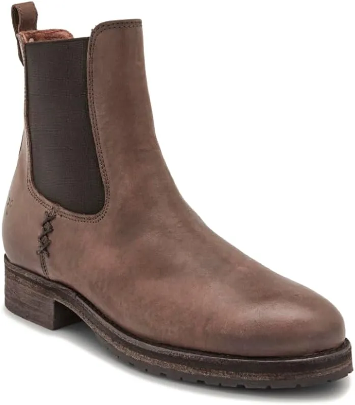 Frye Melissa Chelsea Boots for Women - Rugged and Comfortable Leather Lined Slip On Classics with Leather Outsole and Antique Metal Hardware