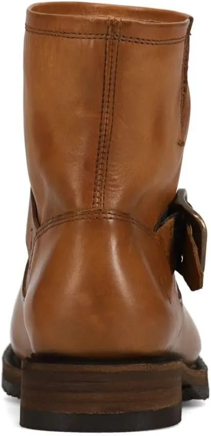 Frye Veronica Booties for Women Made from Full Grain Brush-Off Leather with Antique Metal Hardware and Waterproof, Hand-Stitched Goodyear Welt Construction