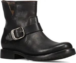 Frye Veronica Booties for Women Made from Full Grain Brush-Off Leather with Antique Metal Hardware and Waterproof, Hand-Stitched Goodyear Welt Construction