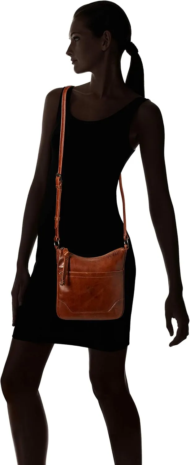 Frye Women's Melissa Swing Pack Zip Crossbody Bag, Handbag with Adjustable Strap & Pockets