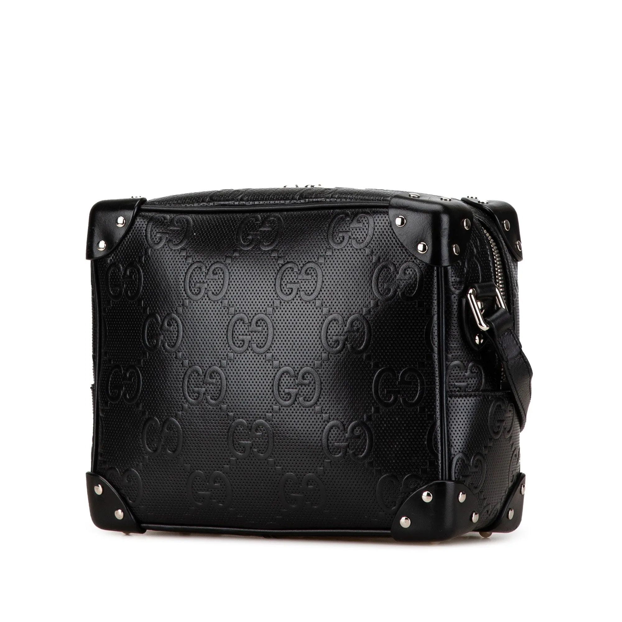 GG Embossed Leather Crossbody
