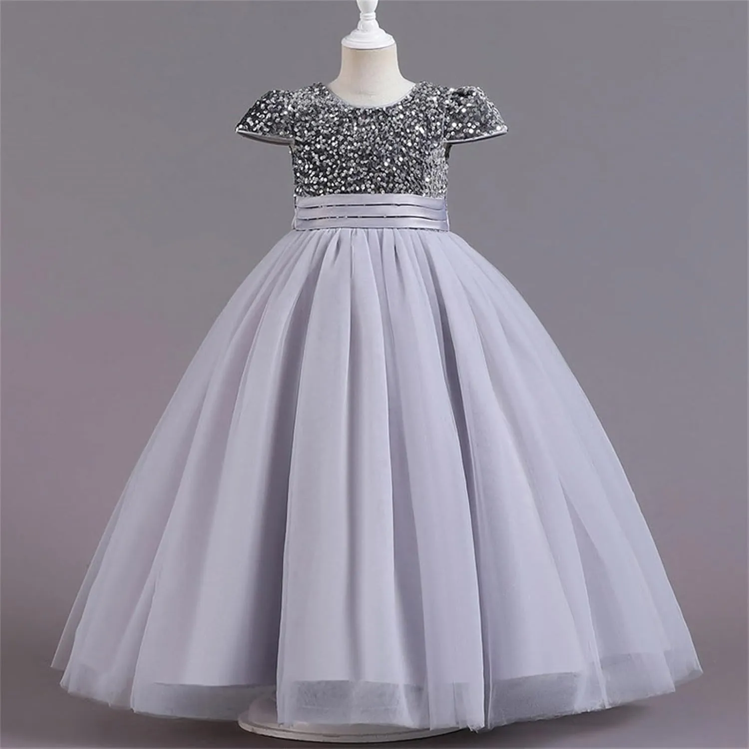 Girls Tutu Dress Infant Tulle Dresses Toddler Sleeveless Sundress Birthday Party Wedding Bridesmaid Evening Dresses