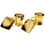 Gold Champagne Cork Cufflinks