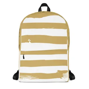 Gold Strip Backpack