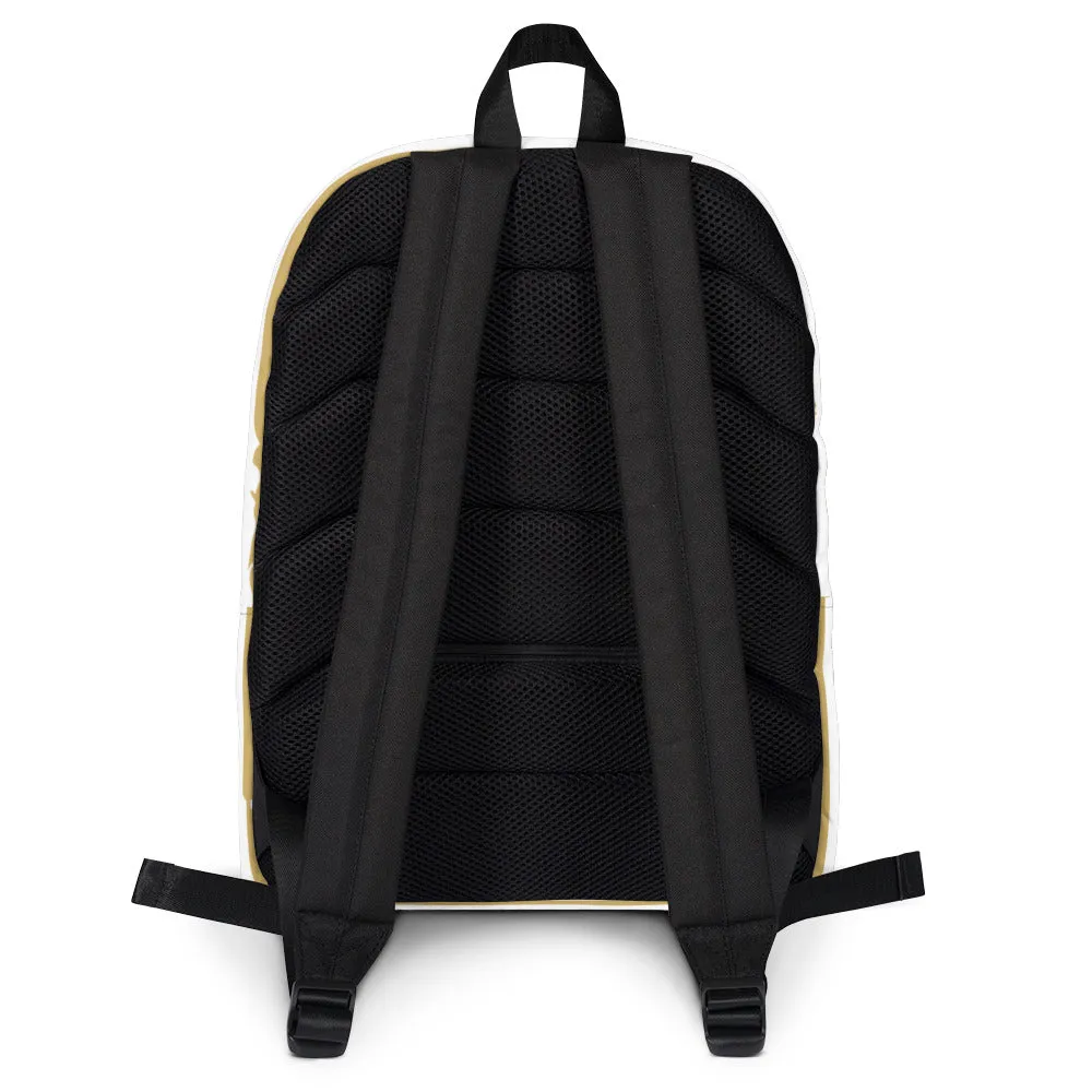 Gold Strip Backpack
