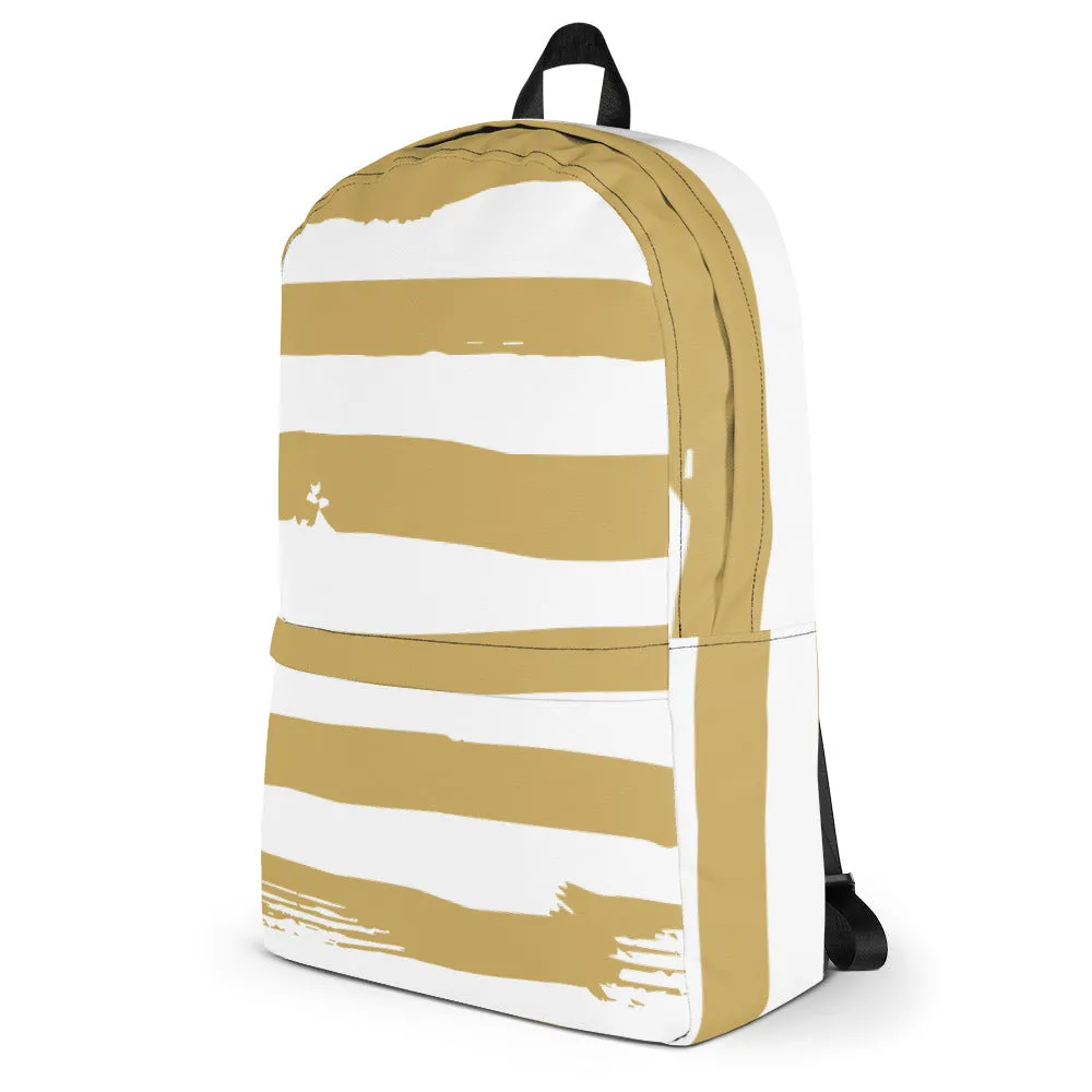 Gold Strip Backpack