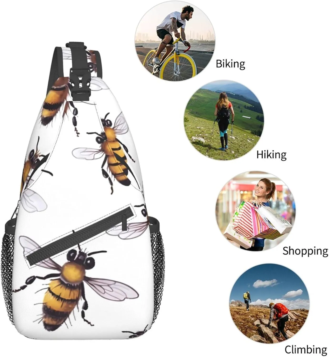 Green Grass Soccer Print Cross Chest Bag Diagonally Men Cross Chest Bag Diagonally