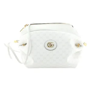 Gucci Mini GG Candy White Crossbody Bag
