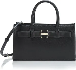 Halston Jerry Signature Logo Top Zip Crossbody