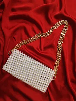 Handcrafted Beaded Shoulder Bag