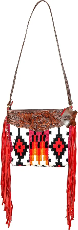 Handmade Cross Body Designer Bag for Women Crossbody woven Trendy Handbags Rug Bag Gift for Her