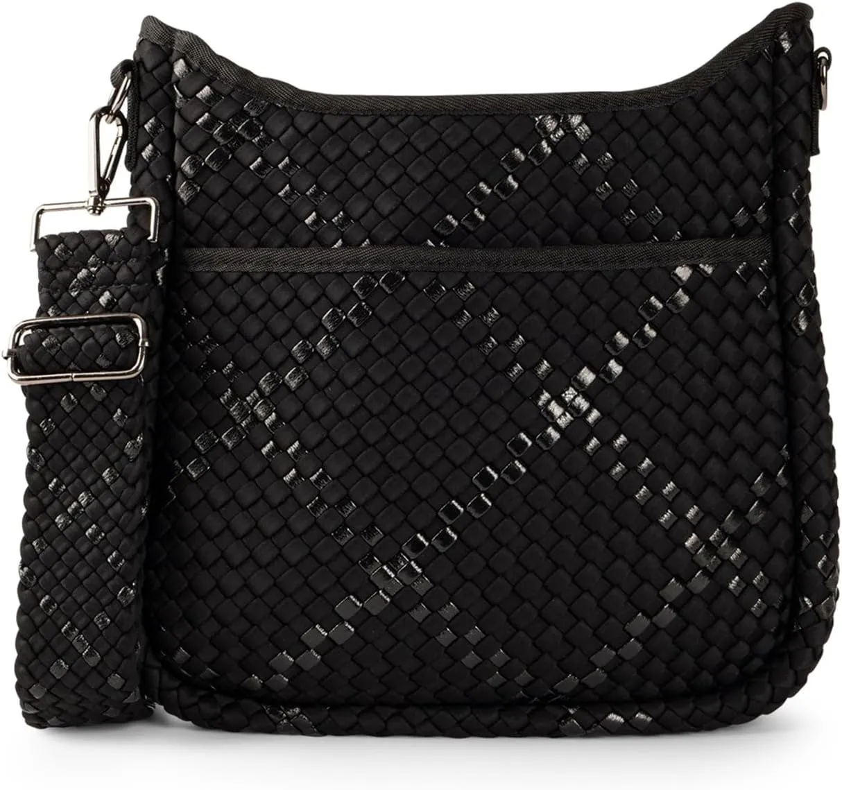 Haute Shore - Blake Noir Woven Crossbody Bag