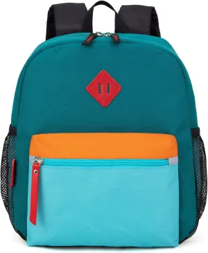 HawLander Preschool Kids Backpack, 12 inch Toddler Backpacks for Boys with Chest Strap