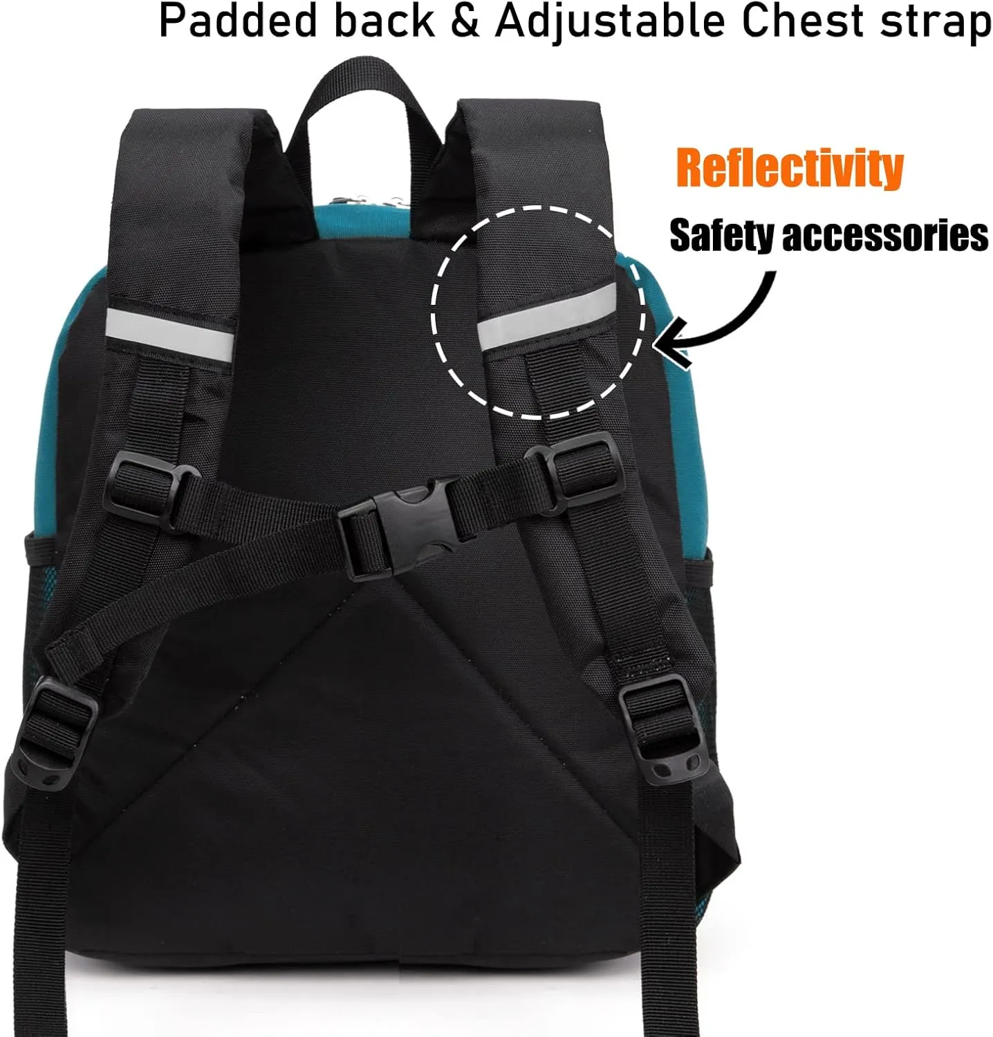 HawLander Preschool Kids Backpack, 12 inch Toddler Backpacks for Boys with Chest Strap