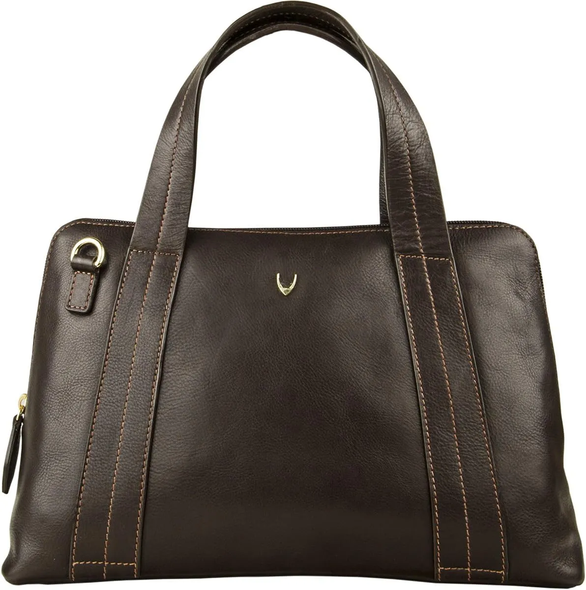 Hidesign Cerys Medium Leather Satchel Crossbody with Detachable Shoulder Strap