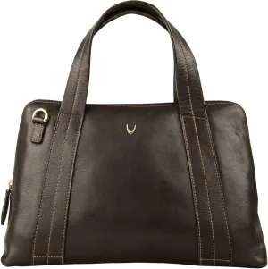 Hidesign Cerys Medium Leather Satchel Crossbody with Detachable Shoulder Strap