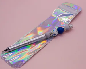 Holographic Beadable Pen Bags