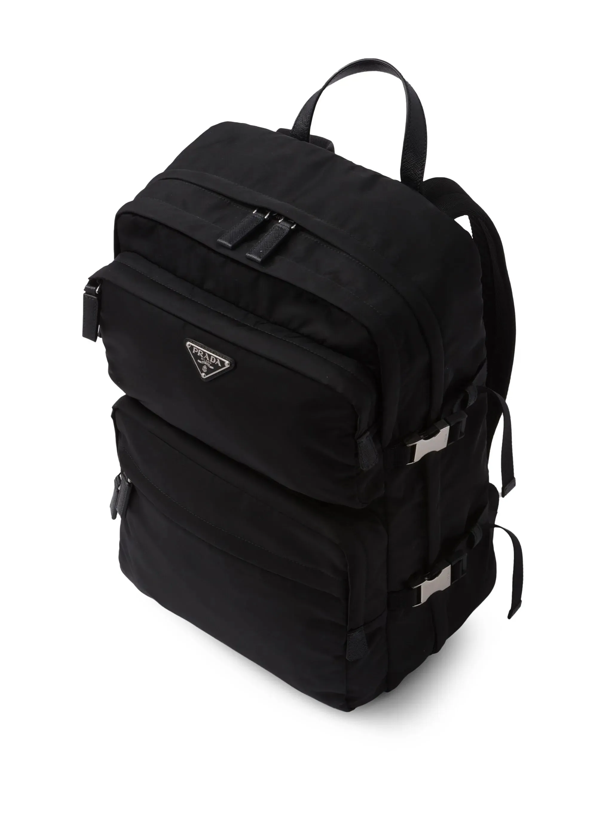 Hot offer leather Value-packed Saffiano Re-Nylon backpack