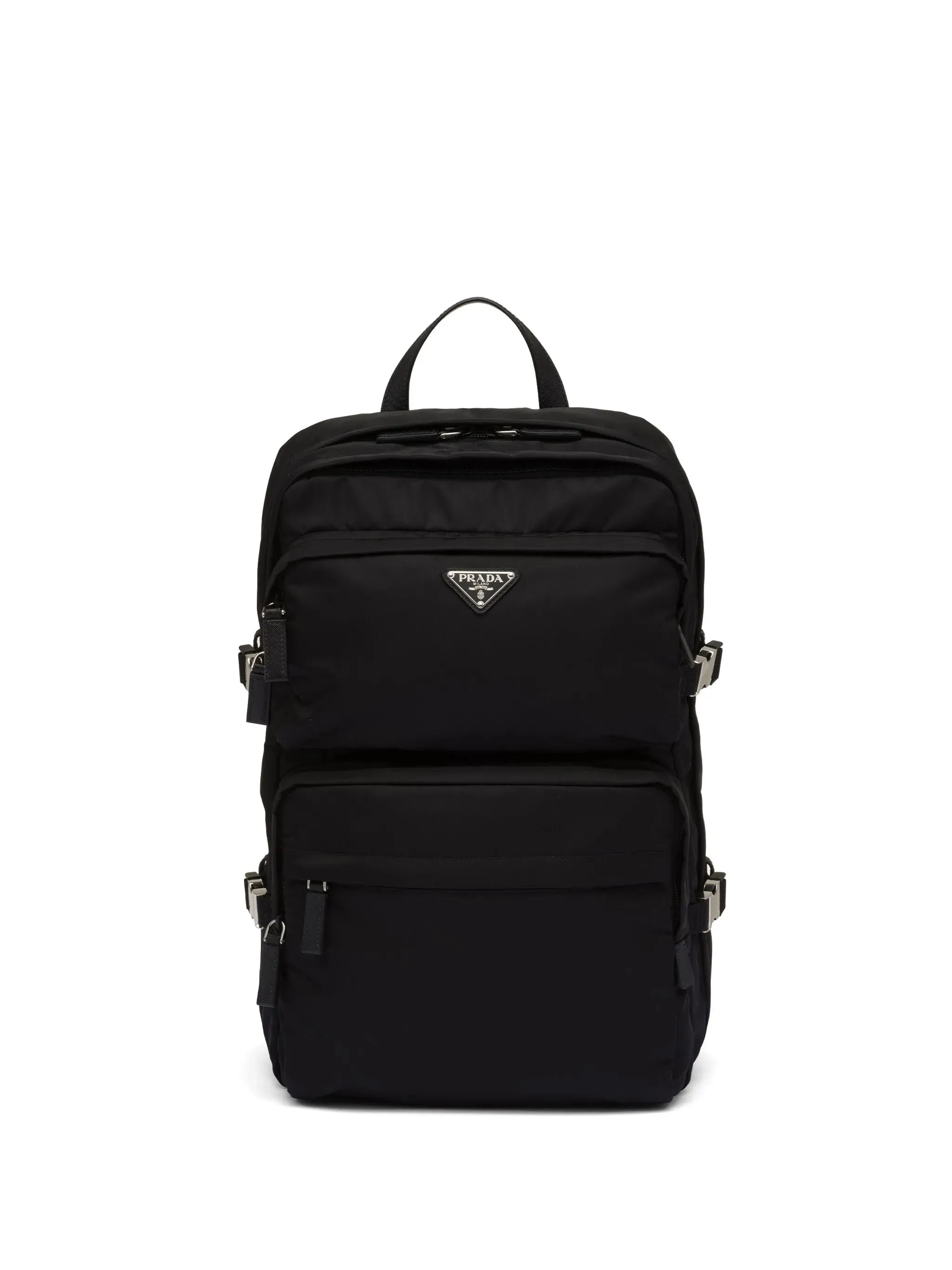 Hot offer leather Value-packed Saffiano Re-Nylon backpack