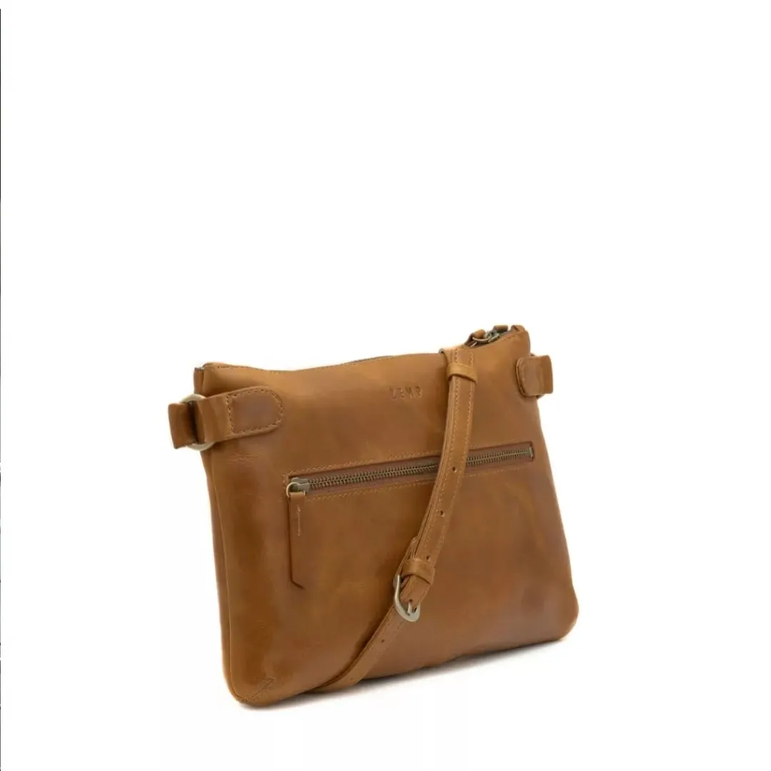 Ibiza Crossbody in Waxy Tan