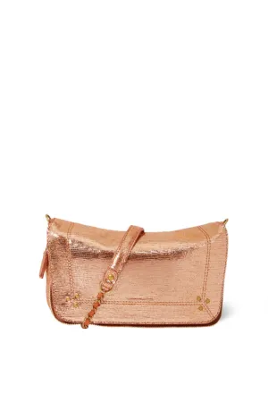 Jerome Dreyfuss crossbody Bobi S 45BOBISCH lame rose gld