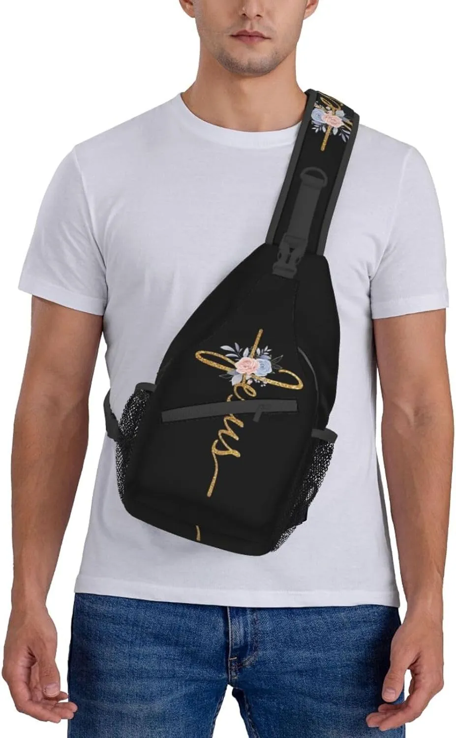 Jesus Sling Bag,Casual Crossbody Backpack Shoulder Chest Bag for Women Men Travel Hiking Daypack