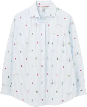 Joules Women's Amilla Drop Shoulder Button Down Shirt