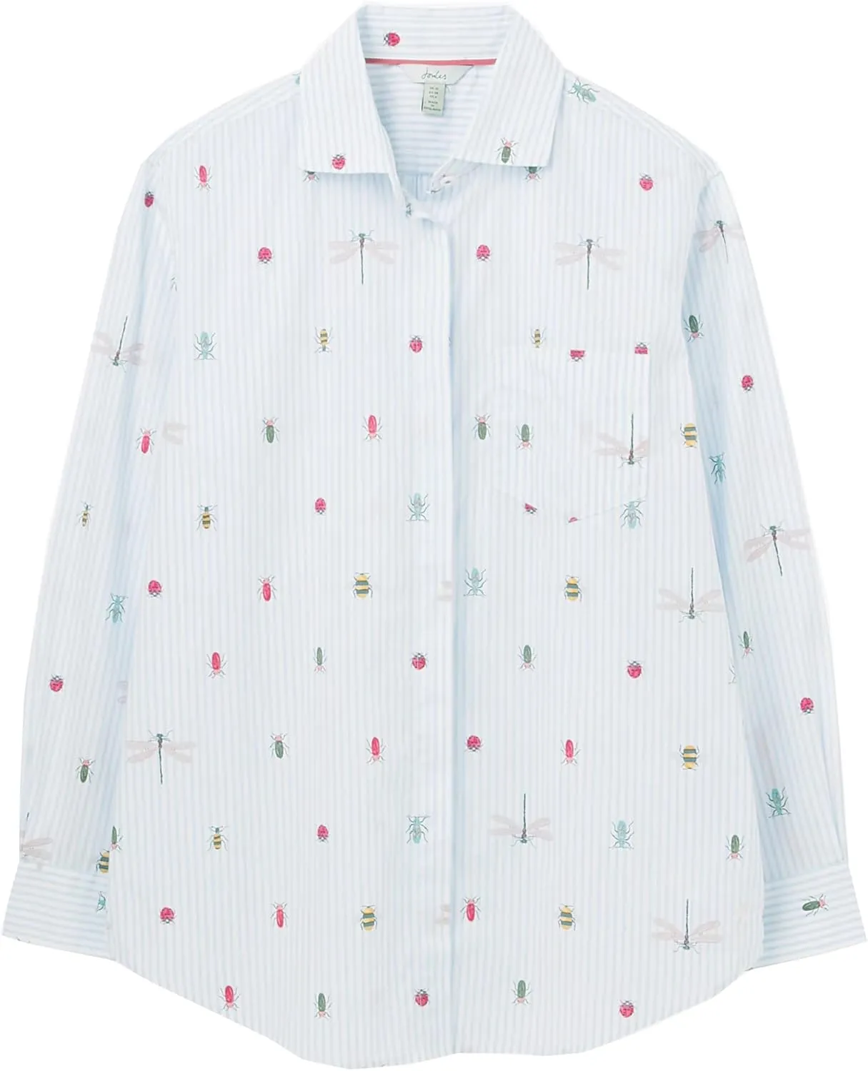Joules Women's Amilla Drop Shoulder Button Down Shirt
