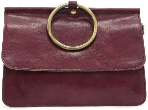Joy Susan Women's Aria Ring Crossbody Handbag Purse Bag -