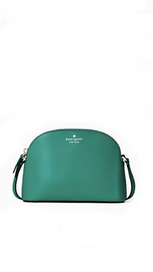 Kate Spade Kali Leather Dome Crossbody Bag (Wintergreen)