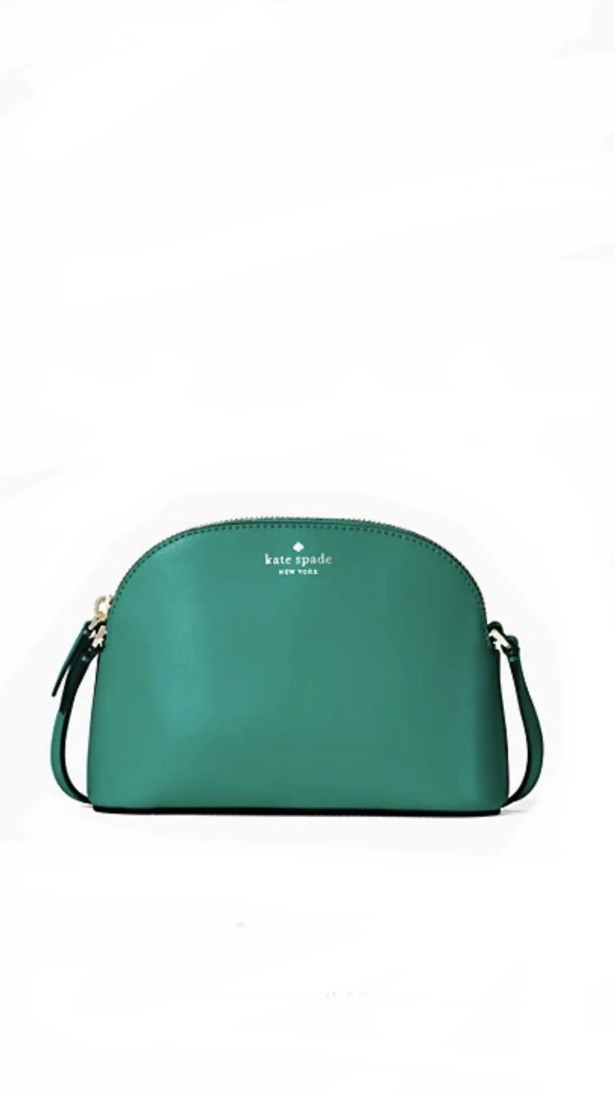 Kate Spade Kali Leather Dome Crossbody Bag (Wintergreen)