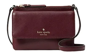 Kate Spade New York Greene Street Karlee Leather Crossbody (CHERRYWOOD)