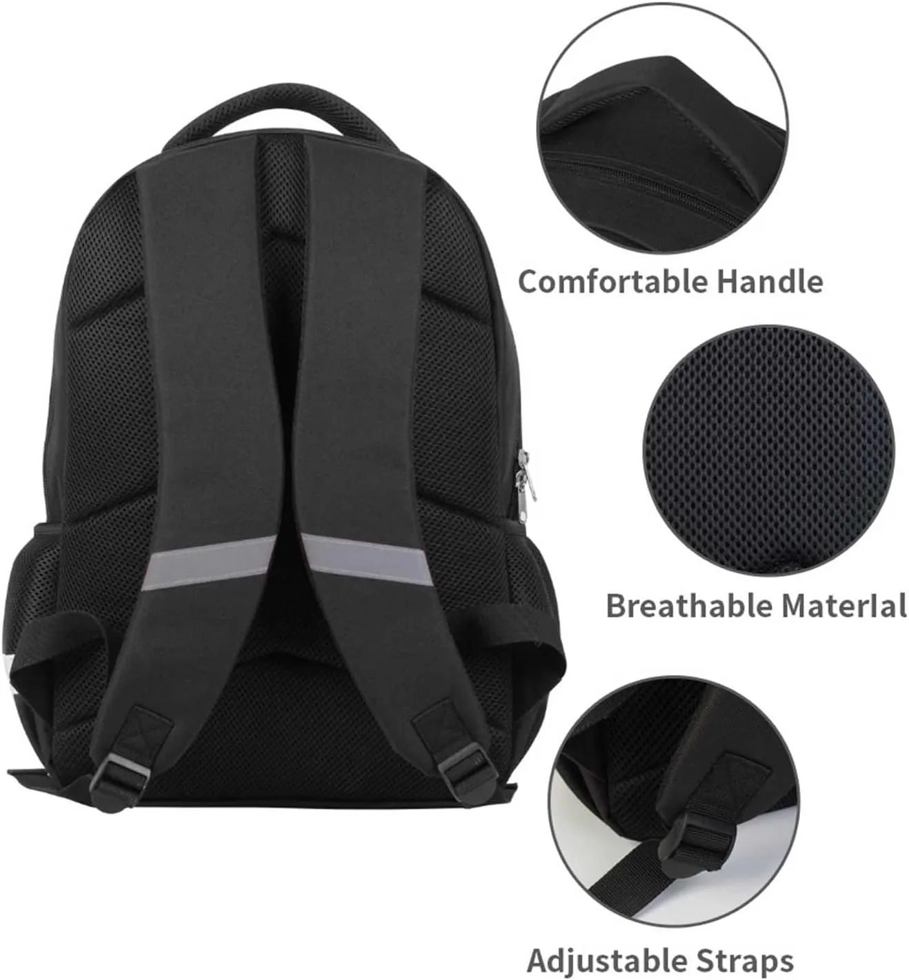 Kids Backpack for Boys and Girls, Large-Capacity Dinosaur School Bag, Adjustable Straps Polyester Bookbag, Perfect for School, Travel, and Outdoor Activities