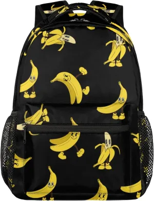 Kids Backpacks for Boys Girls - 16 Inch Banana Schoolbag Lightweight Waterproof Book Bag for Preschool, Kindergarten, Elementary Back to School Children