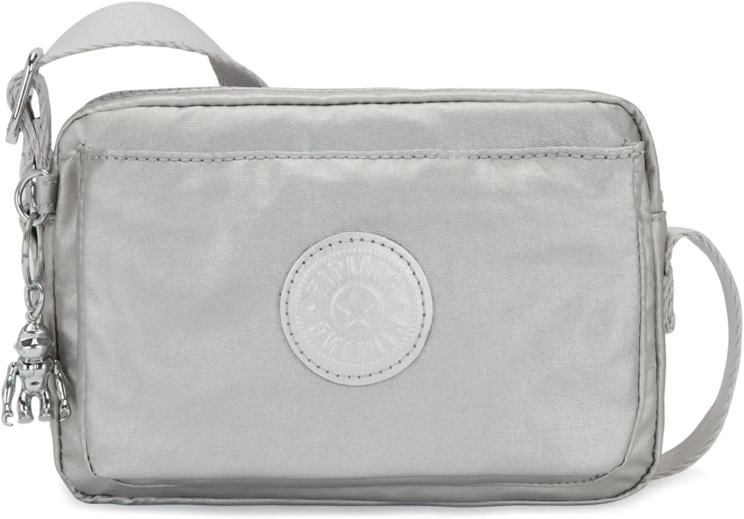 Kipling Abanu Crossbody Bag, Bright Metallic