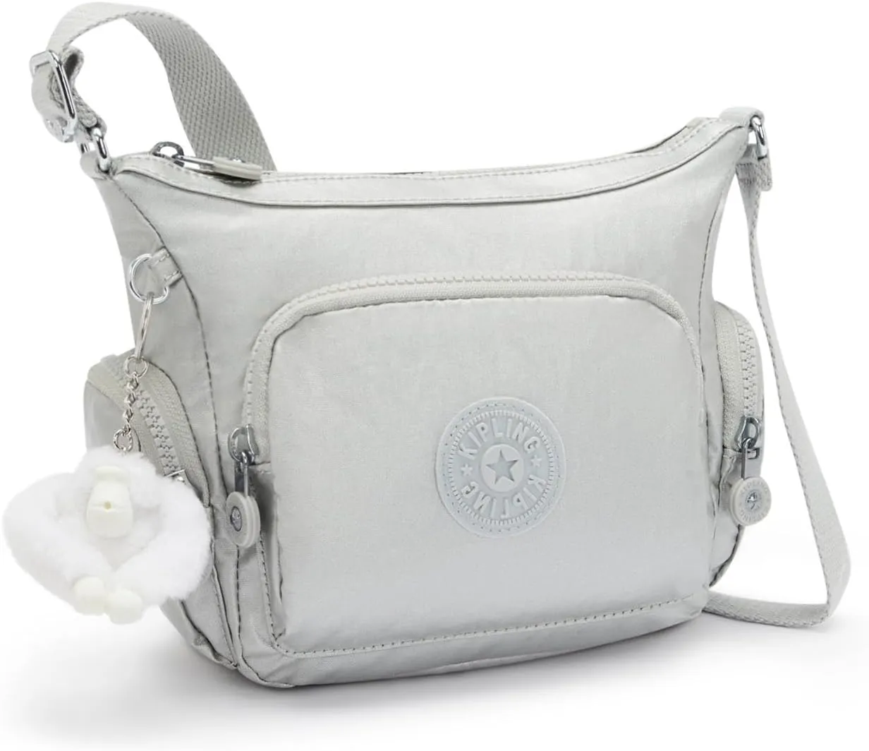 Kipling Gabbie Mini Metallic Crossbody Bag