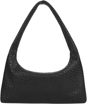 KWANI Cross Body Slouchy HoboBag for Women – Embossed Luxury, Shoulder & Hand Bag