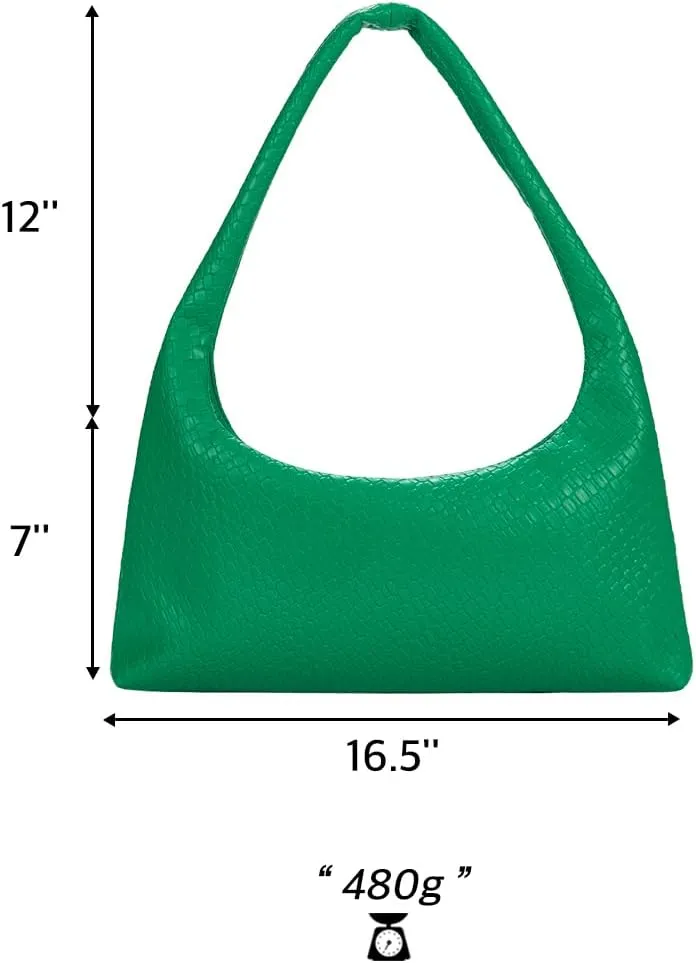 KWANI Cross Body Slouchy HoboBag for Women – Embossed Luxury, Shoulder & Hand Bag